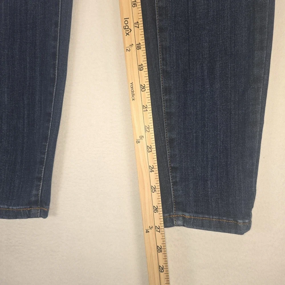 Judy Blue Pull On Skinny Jeans Womens 9/29 Dark Wash High Rise Denim Leggings